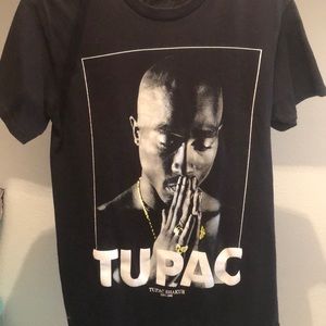 Tupac short sleeve shirt